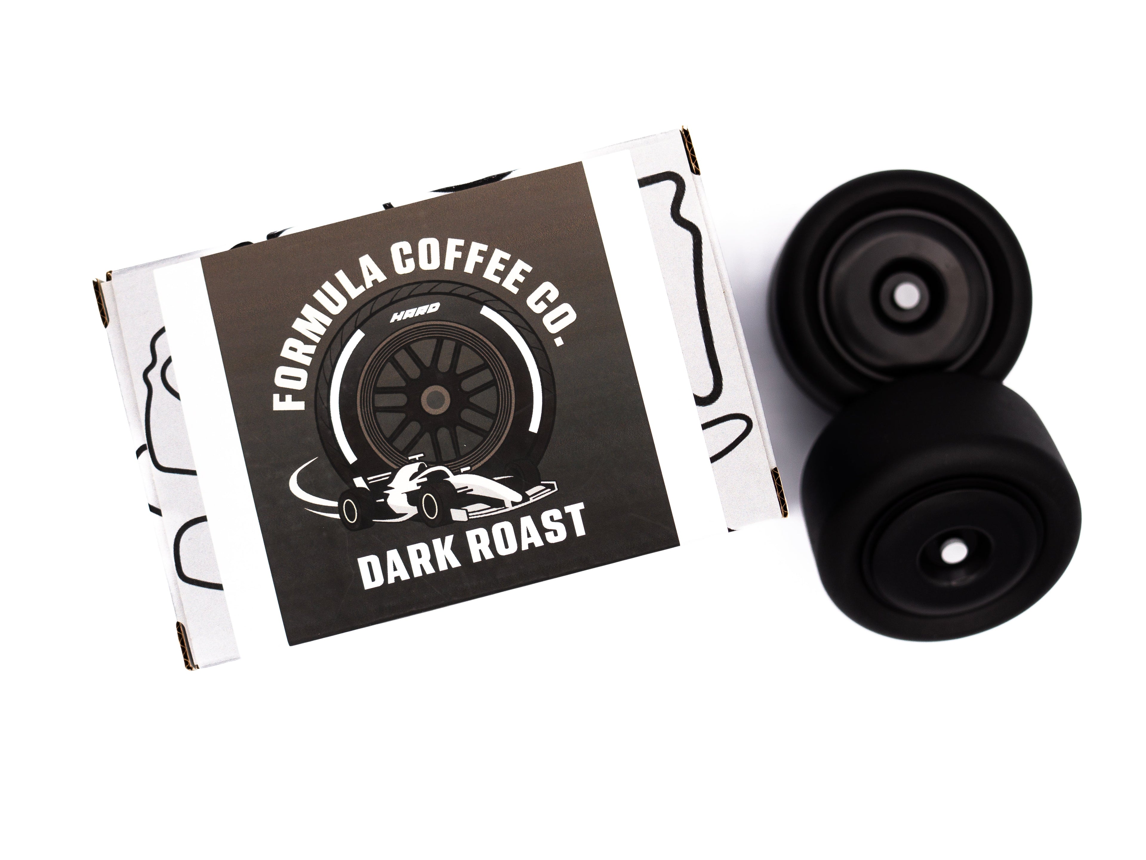 New Drop: Hard Tire — Our Dark Roast That Carries You to the Checkered Flag